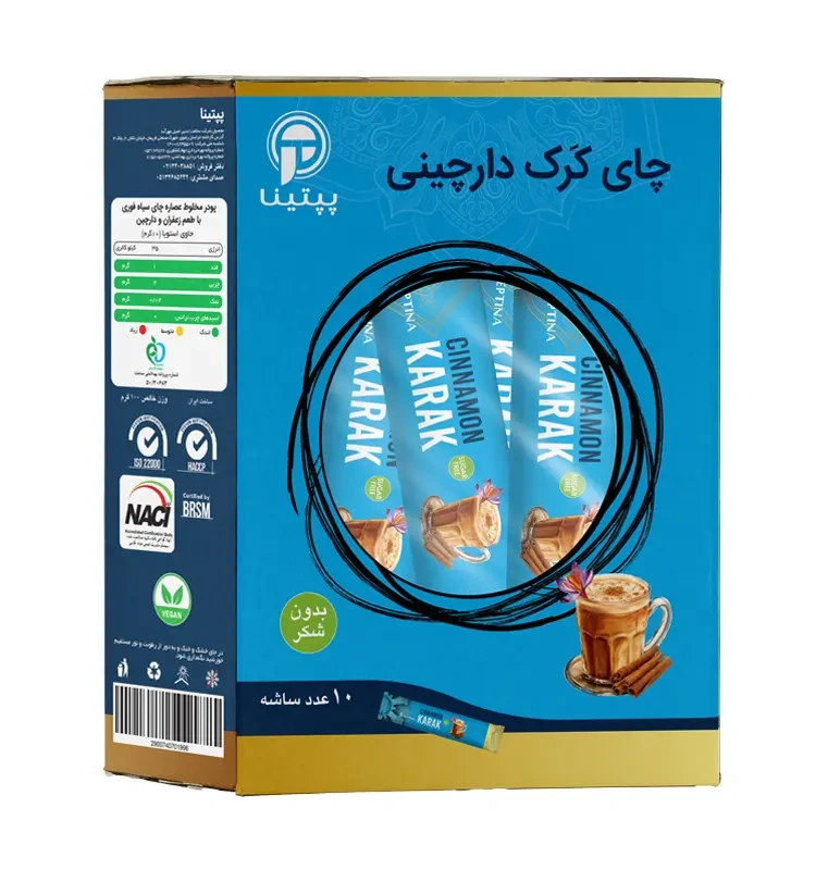 چای کرک دارچین بسته 10 عددی 