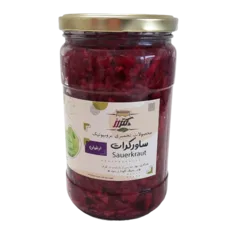 ساورکرات (کلم ترش تخمیری) ارغوان