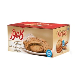 بیسکویت رژیمی با سبوس فرآوری شده بدون قند 